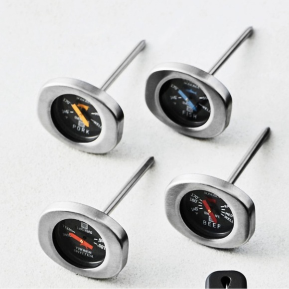 Williams Sonoma Outdoor Button Thermometers, Set of 4 - Picture 2 of 6